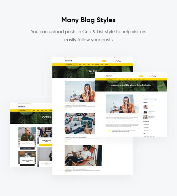 ekommart - WordPress thương mại điện tử tất cả trong một Theme