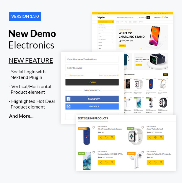 Kapee - Cửa hàng thời trang WooCommerce Theme