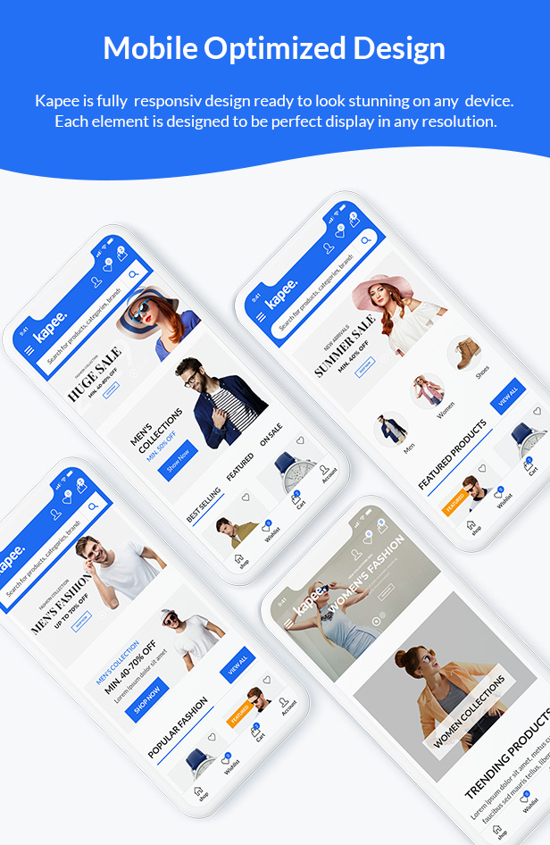 Kapee - Cửa hàng thời trang WooCommerce Theme 3