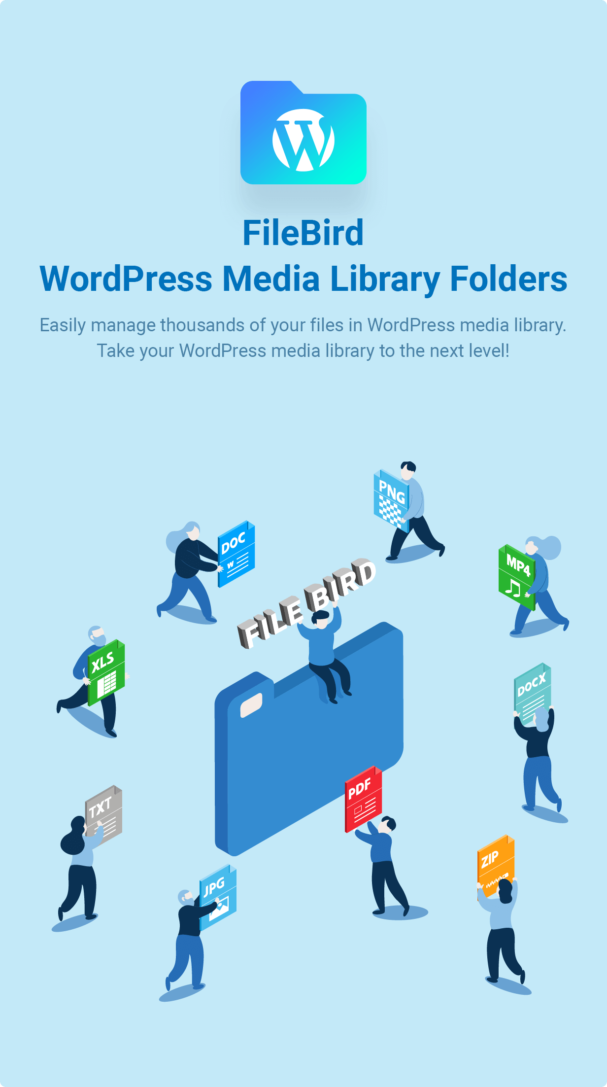FileBird - Thư mục Thư viện Phương tiện & Trình quản lý Tệp WordPress