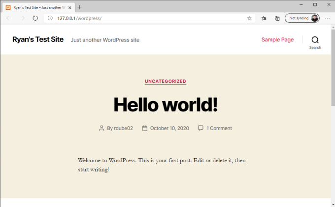 Cách cài đặt trang web thử nghiệm WordPress trên máy tính của bạn 18 Cách cài đặt trang web thử nghiệm WordPress trên máy tính của bạn