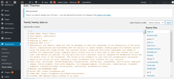 Cách tùy chỉnh WordPress Theme từng bước 8 Cách tùy chỉnh WordPress Theme từng bước