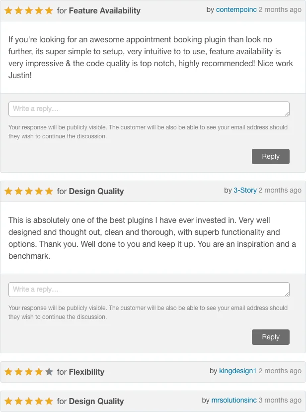 Đã đặt - Đặt lịch hẹn cho WordPress - 3