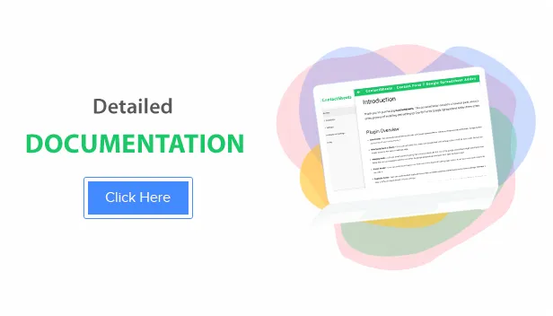 ContactSheets - Contact Form 7 Google Spreadsheet Addon - 6