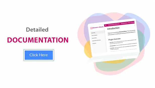 ElementorSheets - Elementor Pro Form Google Spreadsheet Addon - 3