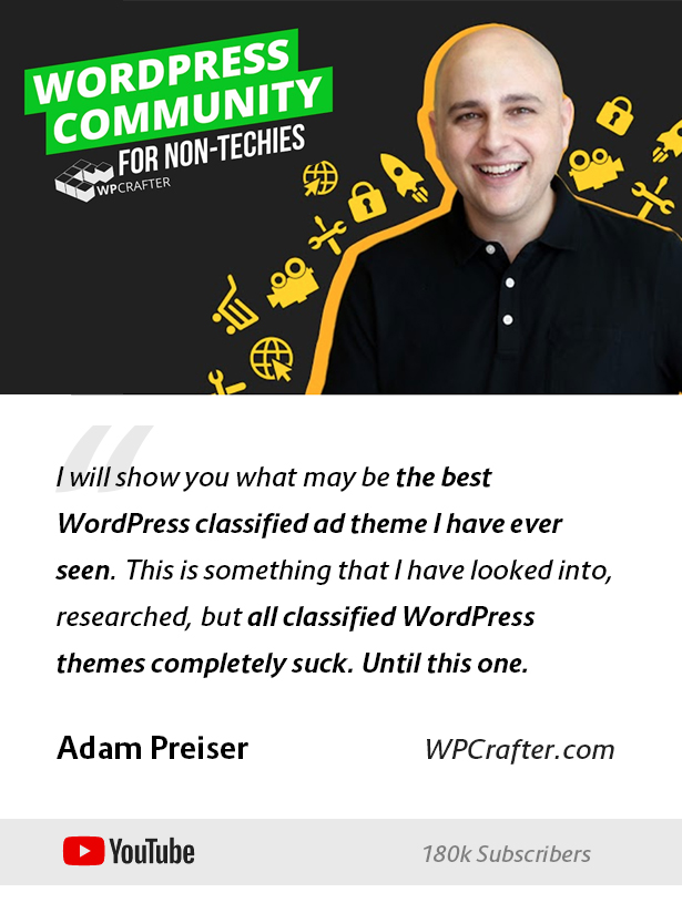 Lisfinity - Quảng cáo rao vặt WordPress Theme - 1