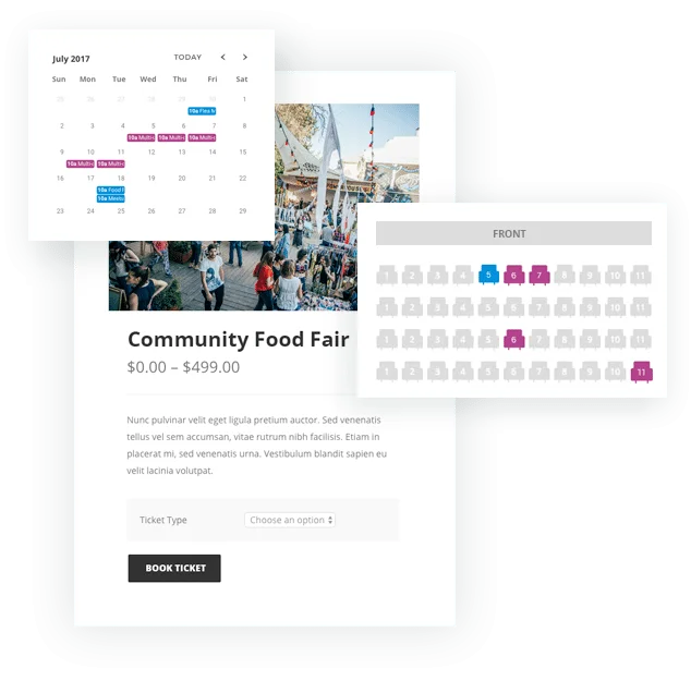 Quản lý các sự kiện và bán vé theo các điều khoản của riêng bạn