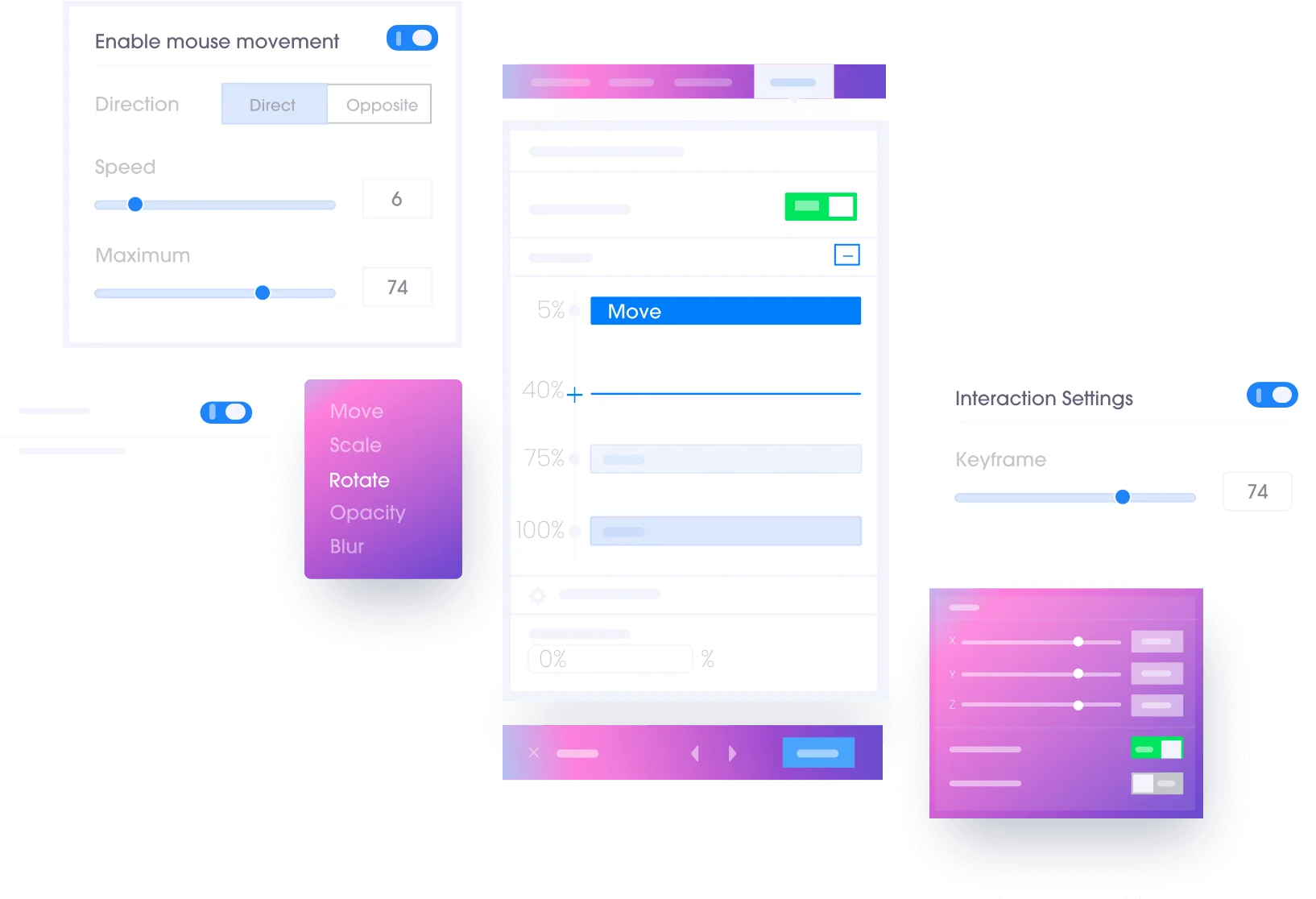 Thiết kế tương tác trên trang web của bạn trong vài phút