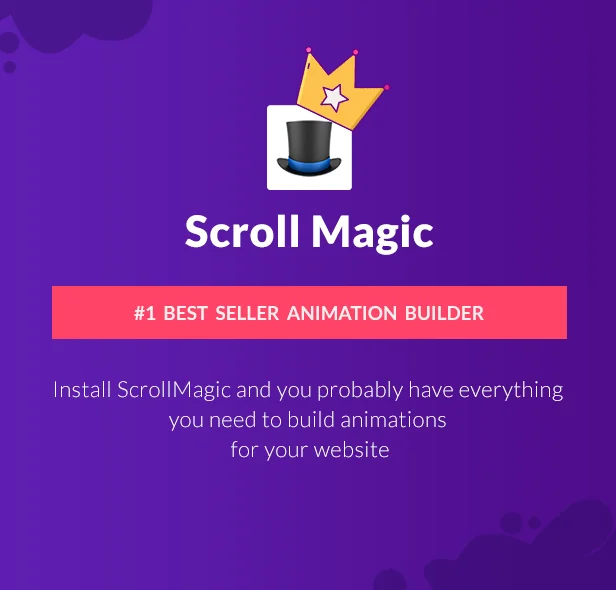 Scroll Magic WordPress – Scrolling Animation Builder Plugin