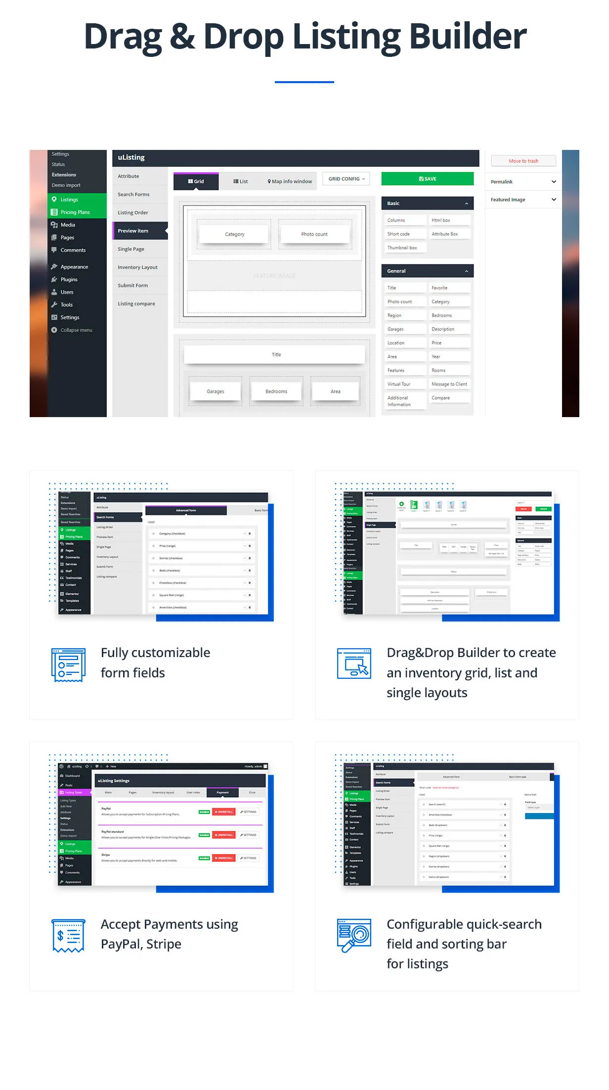 Bất động sản WordPress Theme