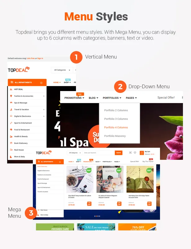 TopDeal v2.3.18 Nulled - Multi Vendor Marketplace WordPress Theme (Mobile Layouts Ready) 10 SW HotDeal - WooCommerce Theme