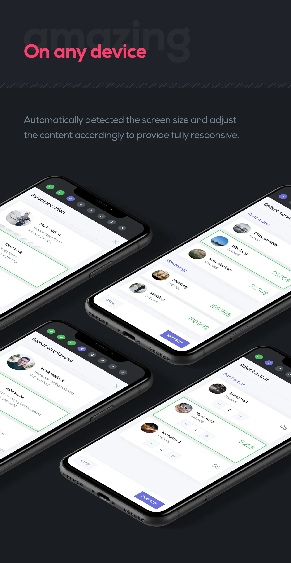Booknetic - Có tính phản hồi