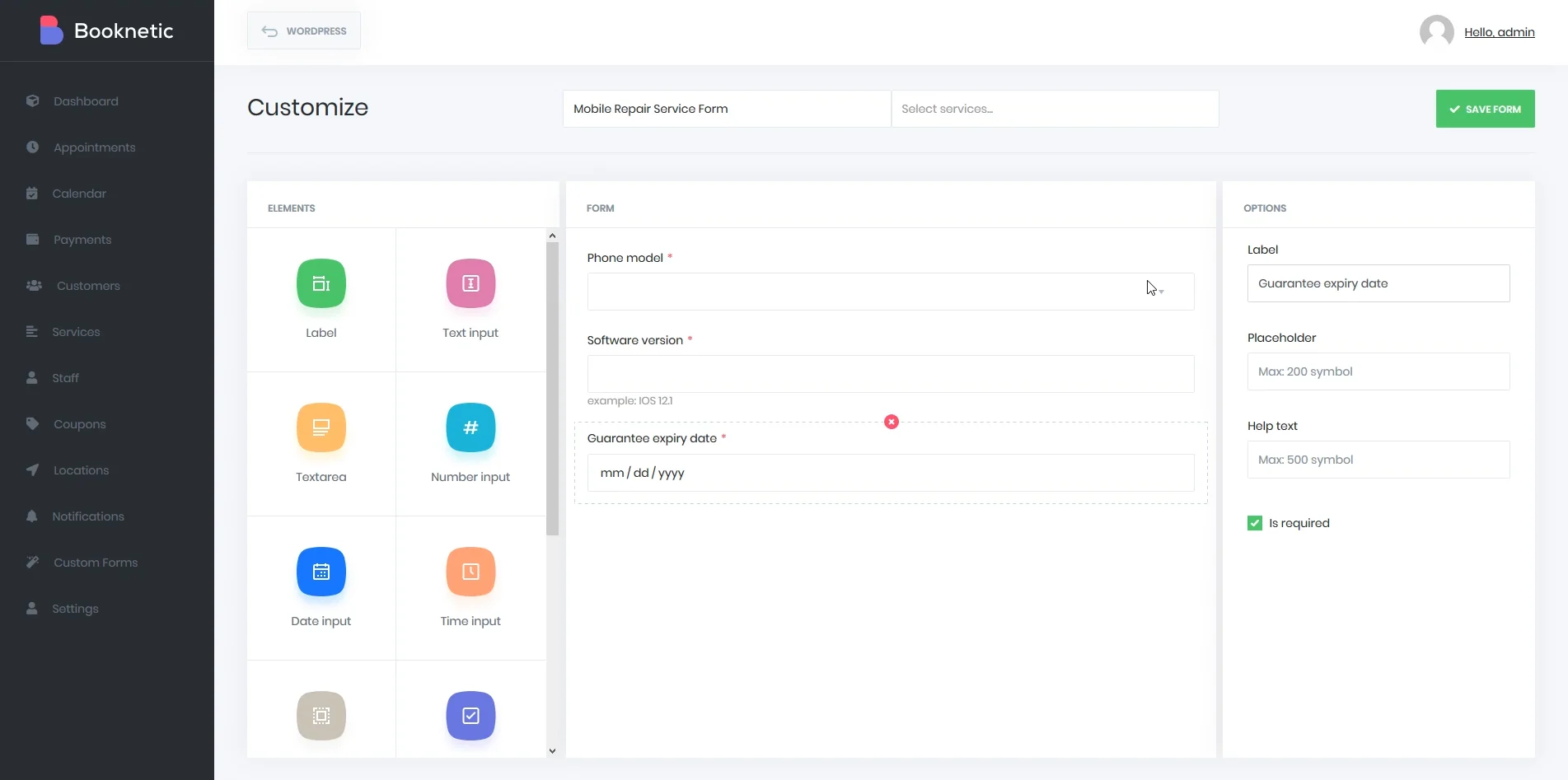 Booknetic - Hệ thống đặt lịch và đặt lịch hẹn WordPress - 24