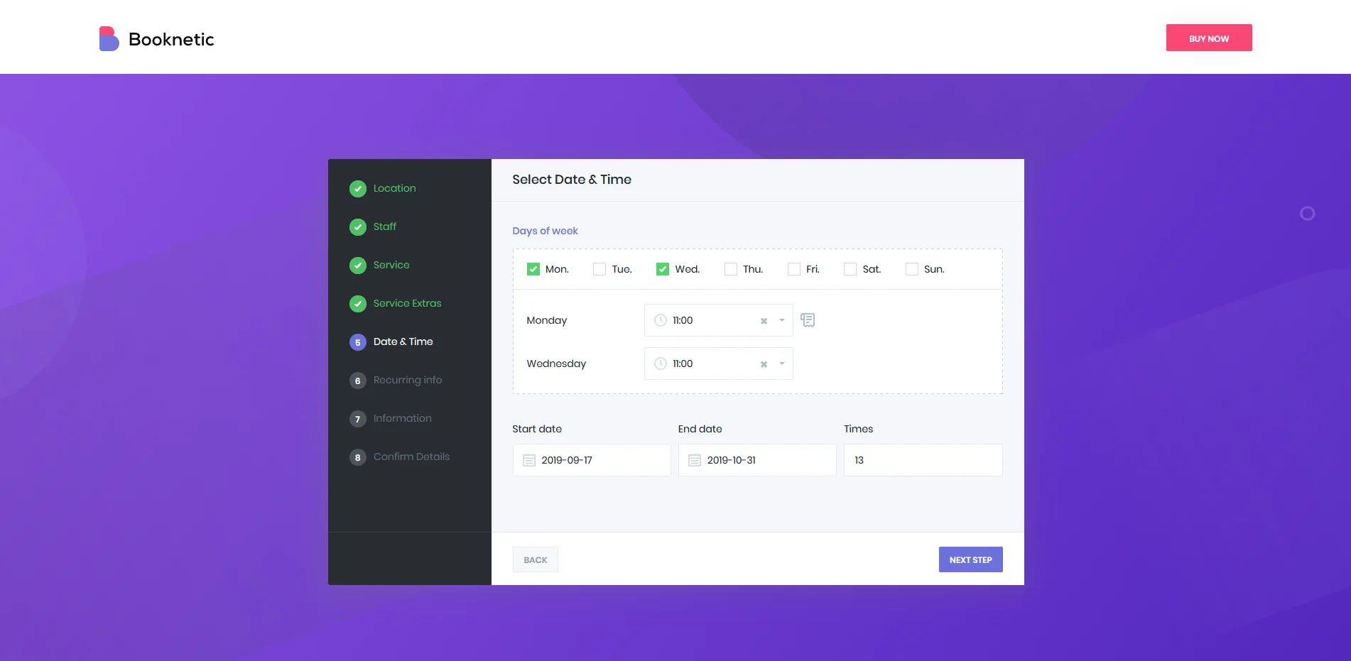 Booknetic - Hệ thống đặt lịch và đặt lịch hẹn WordPress - 26