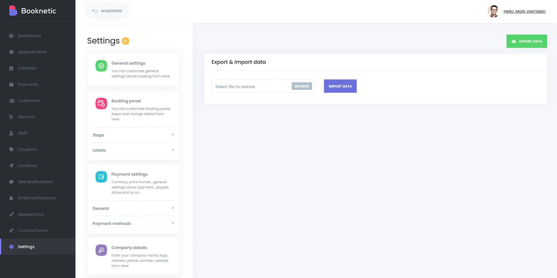 Booknetic - Hệ thống đặt lịch và đặt lịch hẹn WordPress - 26