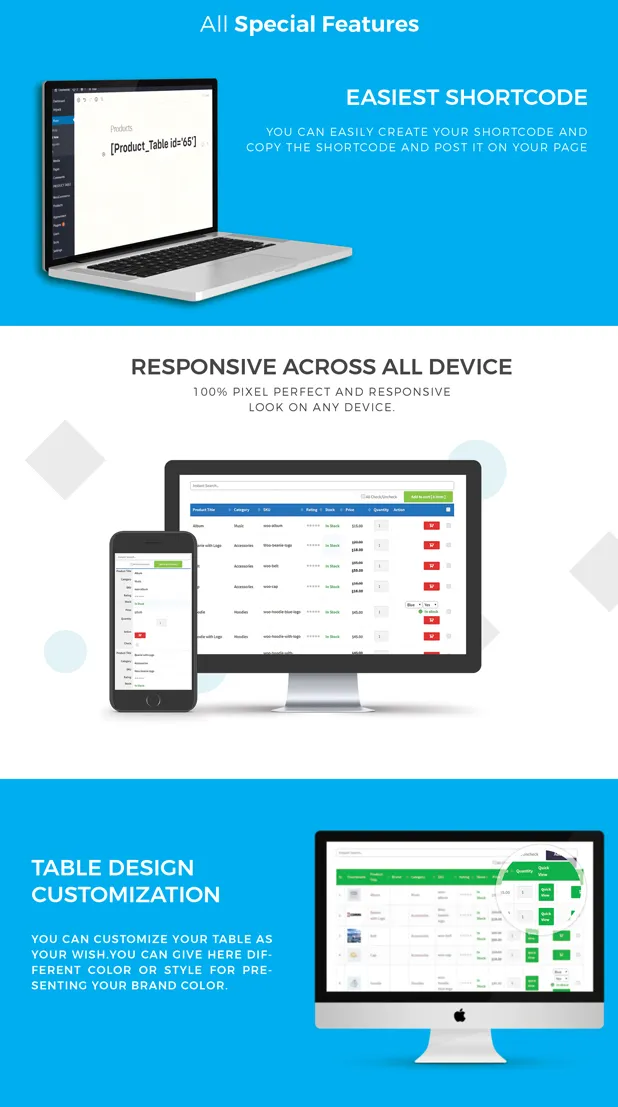 Woo Product Table Pro - WooCommerce Giải pháp xem Bảng sản phẩm - 15