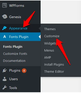 Cách thay đổi phông chữ trong WordPress 10 Cách thay đổi phông chữ trong WordPress