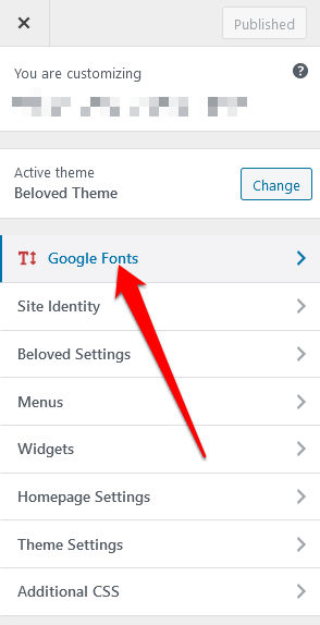Cách thay đổi phông chữ trong WordPress 12 Cách thay đổi phông chữ trong WordPress