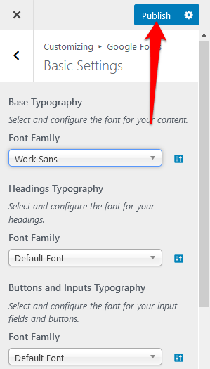 Cách thay đổi phông chữ trong WordPress 21 Cách thay đổi phông chữ trong WordPress