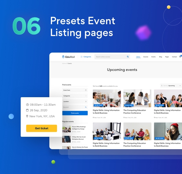 EduMall - Trung tâm Giáo dục LMS Chuyên nghiệp WordPress Theme - 26