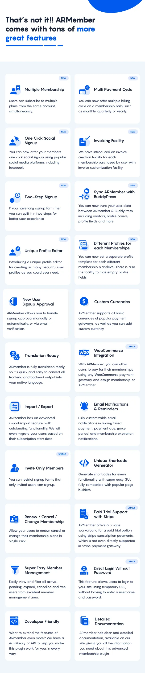 ARMember - WordPress Membership Plugin - 22