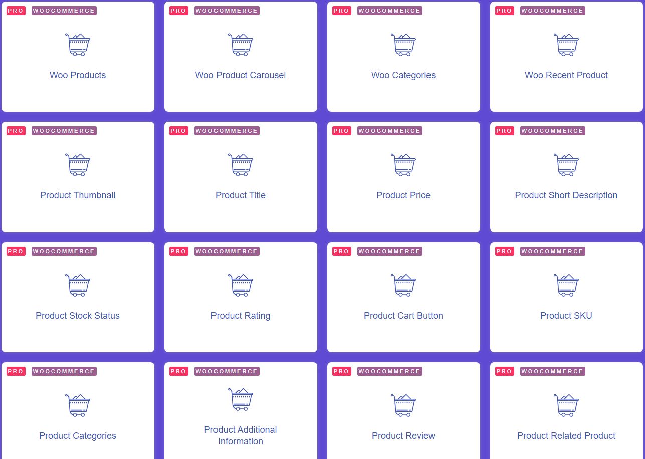 WooCommerce Widgets