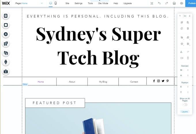 Cách xây dựng một blog Wix tốt như WordPress 14 Cách xây dựng một blog Wix tốt như WordPress