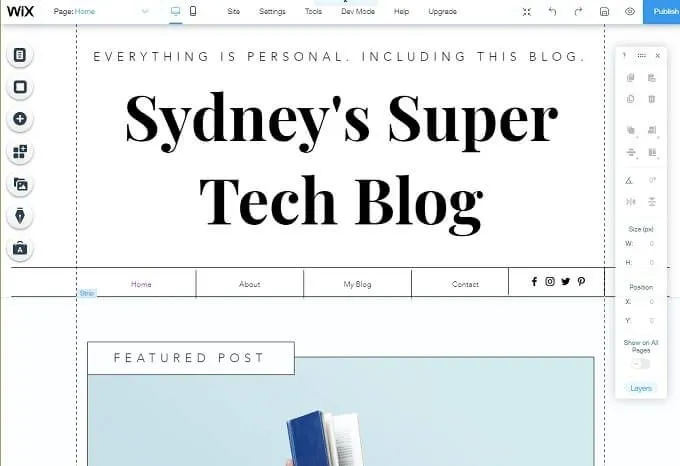 Cách xây dựng một blog Wix tốt như WordPress 14 Cách xây dựng một blog Wix tốt như WordPress