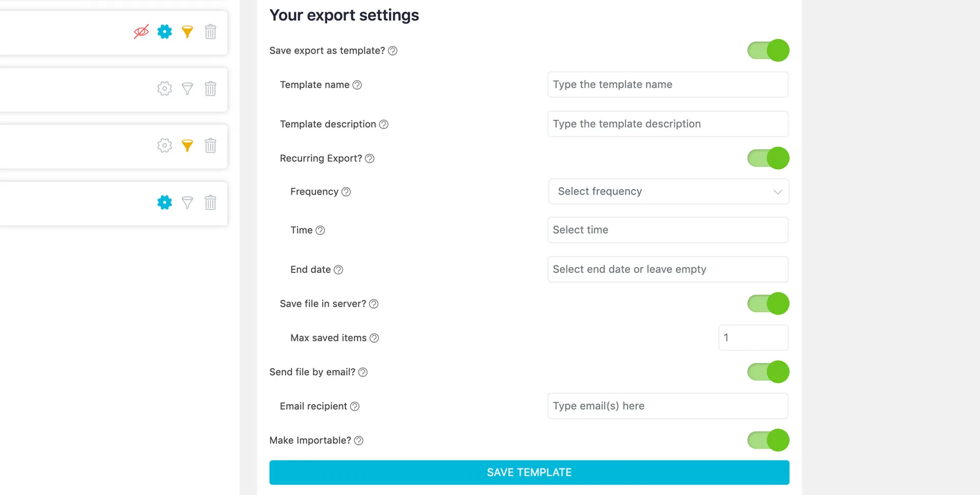 ATUM Export Pro v1.3.0 NULLED - WordPress data export 3 ATUM Export PRO 9