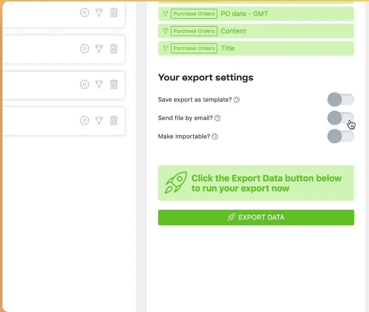 ATUM Export Pro v1.3.0 NULLED - WordPress data export 1 Các tính năng ATUM Export Pro
