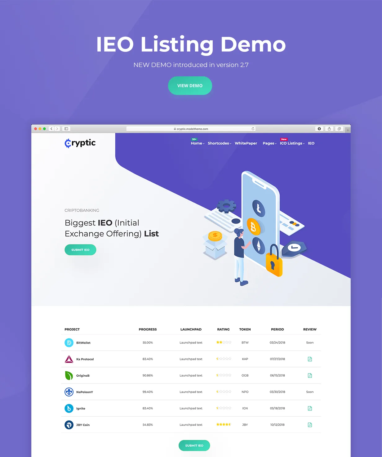 Cryptic v3.0 NULLED - Cryptocurrency WordPress Theme 1 Cryptic - Cryptocurrency WordPress Theme 1