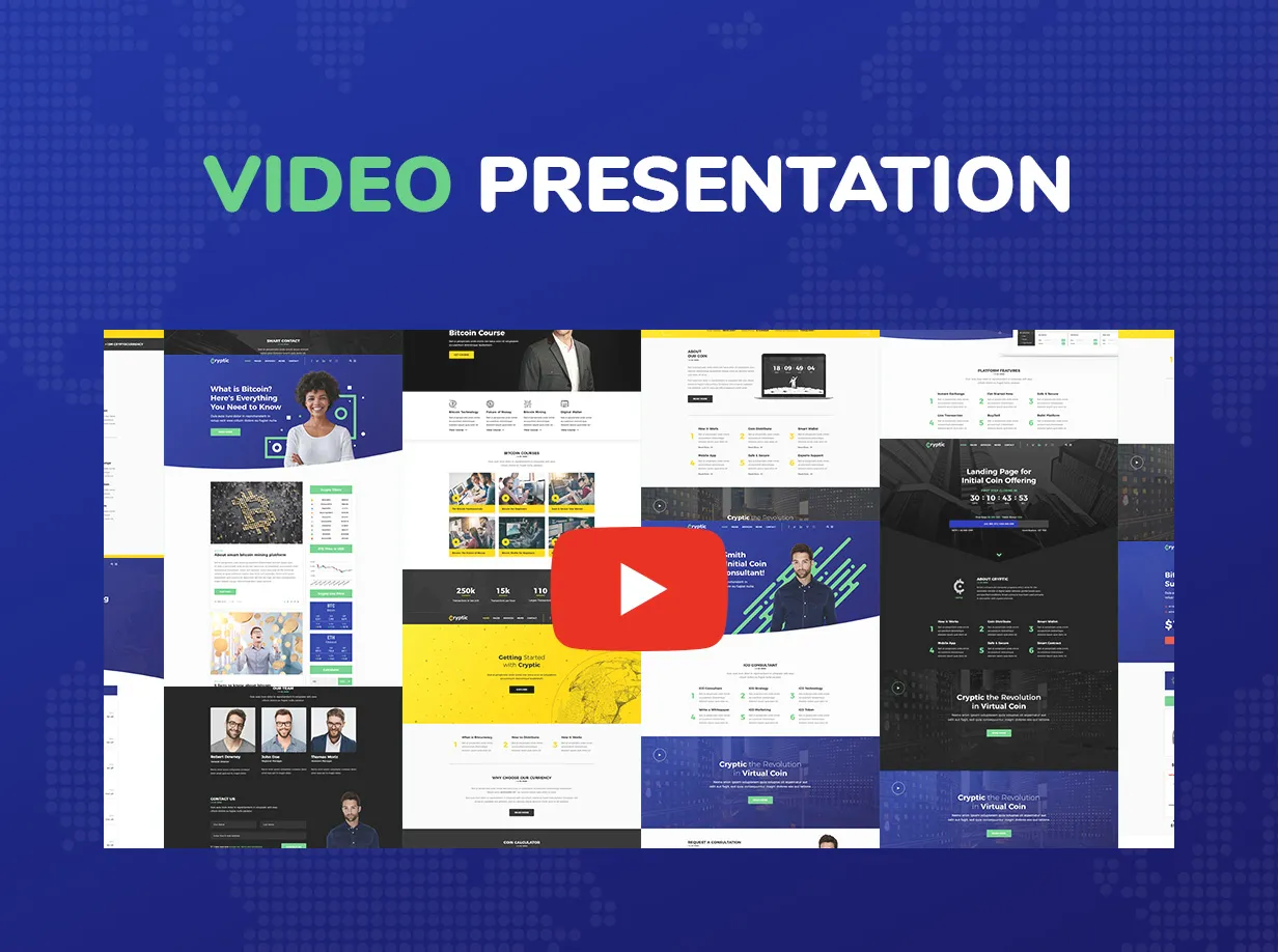 Cryptic - Cryptocurrency WordPress Theme 2