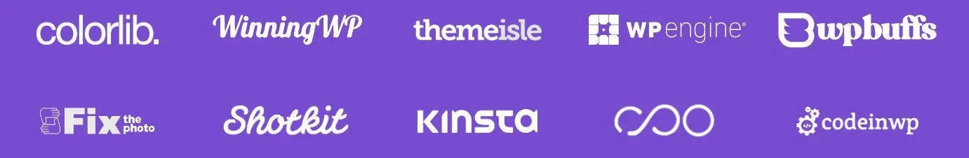 Modula Pro sử dụng trên các website nổi tiếng