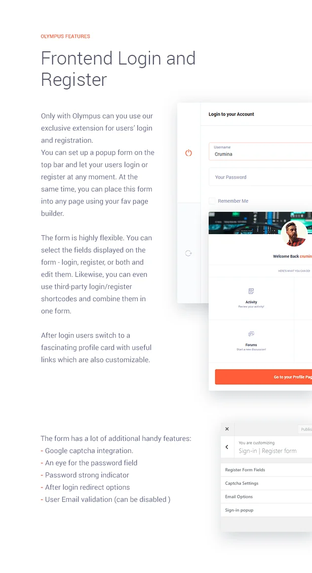 Olympus - Social Networking WordPress Theme 6