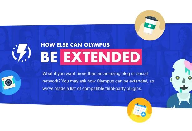 Olympus - Social Networking WordPress Theme 8