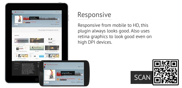 ZoomSounds - WordPress Wave Audio Player with Playlist