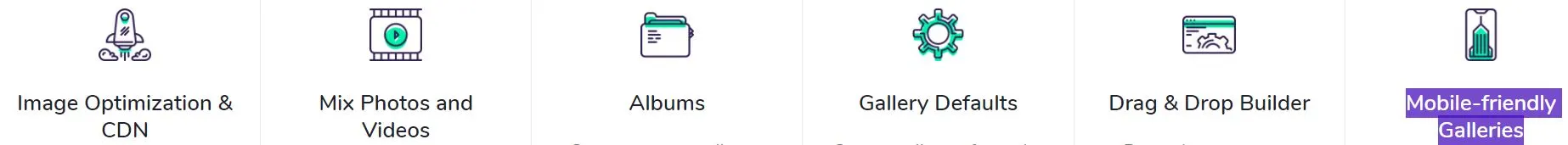 Tính năng Modula Pro - Best WordPress Image Gallery Plugin