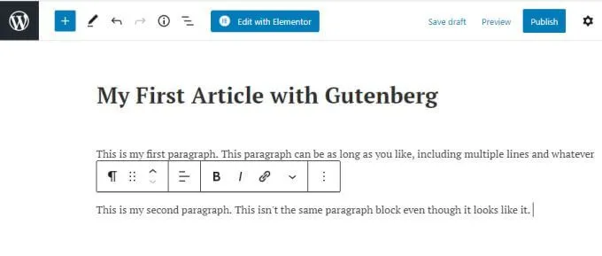 Hướng dẫn WordPress Gutenberg: Cách sử dụng Trình chỉnh sửa mới 10 Hướng dẫn WordPress Gutenberg: Cách sử dụng Trình chỉnh sửa mới