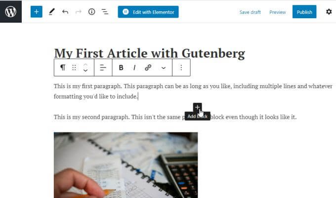 Hướng dẫn WordPress Gutenberg: Cách sử dụng Trình chỉnh sửa mới 20 Hướng dẫn WordPress Gutenberg: Cách sử dụng Trình chỉnh sửa mới