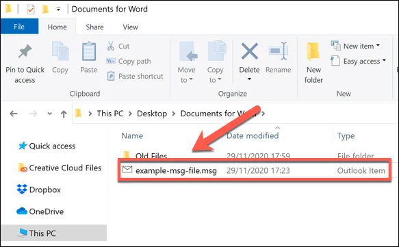 Tệp .MSG là gì và cách mở tệp trên Windows và Mac 27 Tệp .MSG là gì và cách mở tệp trên Windows và Mac