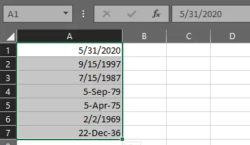 Cách sắp xếp theo ngày trong Excel 47 Cách sắp xếp theo ngày trong Excel