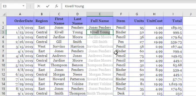 Cách sử dụng Flash Fill trong Excel 23 Cách sử dụng Flash Fill trong Excel
