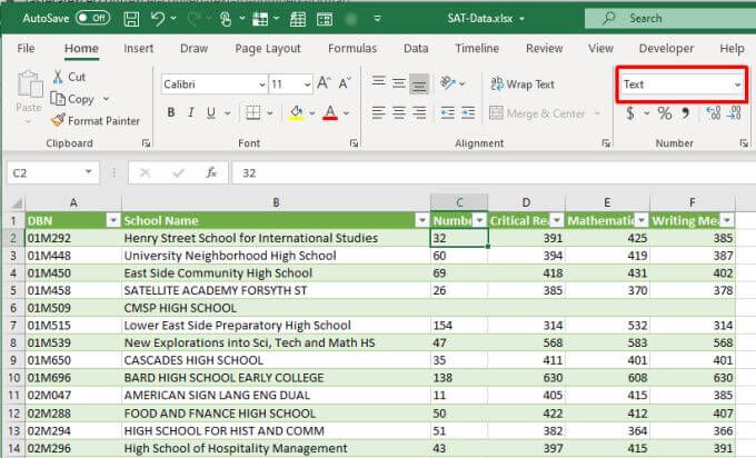 5 cách chuyển văn bản thành số trong Excel 2 5 cách chuyển văn bản thành số trong Excel
