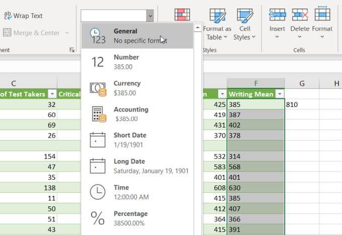5 cách chuyển văn bản thành số trong Excel 22 5 cách chuyển văn bản thành số trong Excel