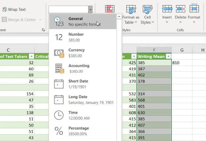 5 cách chuyển văn bản thành số trong Excel 57 5 cách chuyển văn bản thành số trong Excel