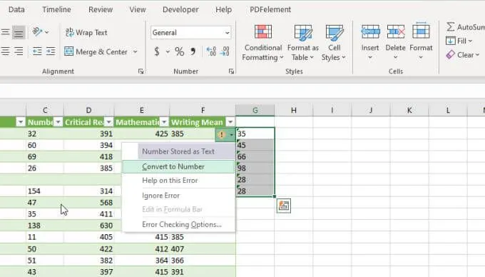 5 cách chuyển văn bản thành số trong Excel 43 5 cách chuyển văn bản thành số trong Excel