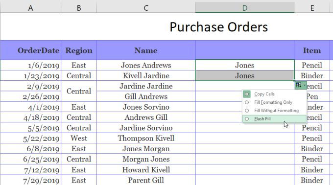 3 cách để tách một ô trong Excel 18 3 cách để tách một ô trong Excel
