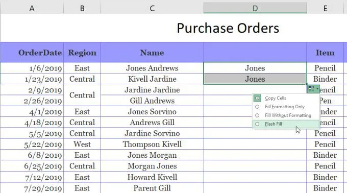 3 cách để tách một ô trong Excel 41 3 cách để tách một ô trong Excel