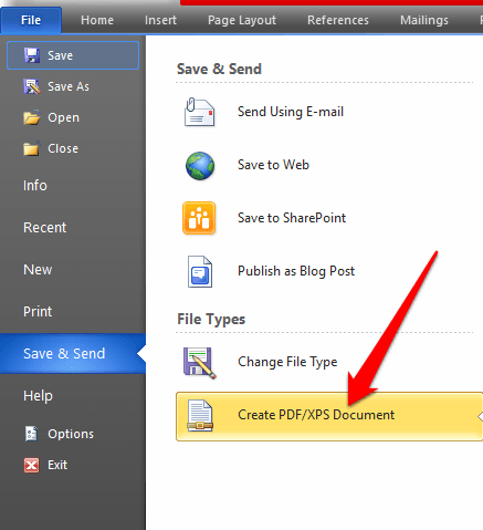 Cách chuyển tài liệu Word sang PDF 14 Cách chuyển tài liệu Word sang PDF