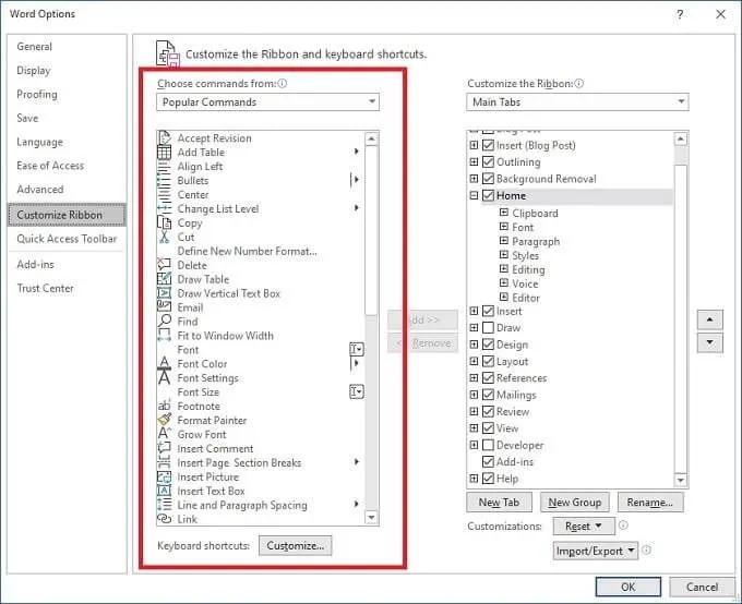 Cách tùy chỉnh Microsoft Office Ribbon 39 Cách tùy chỉnh Microsoft Office Ribbon